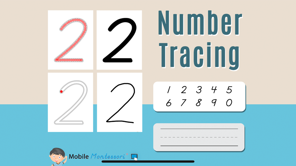 Montessori Number Tracing - 1.0 - (iOS)