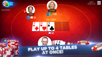 Poker Omaha - Mega Hit Games Screenshot