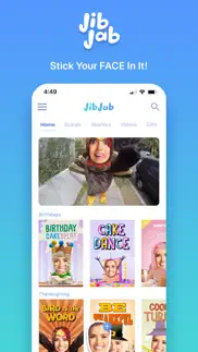 jibjab: happy birthday cards iphone screenshot 1