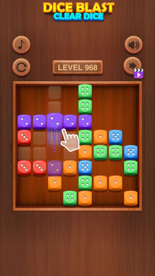 #6. Dice Blast - Clear Dice Puzzle (iOS) 由: Bharath Bn