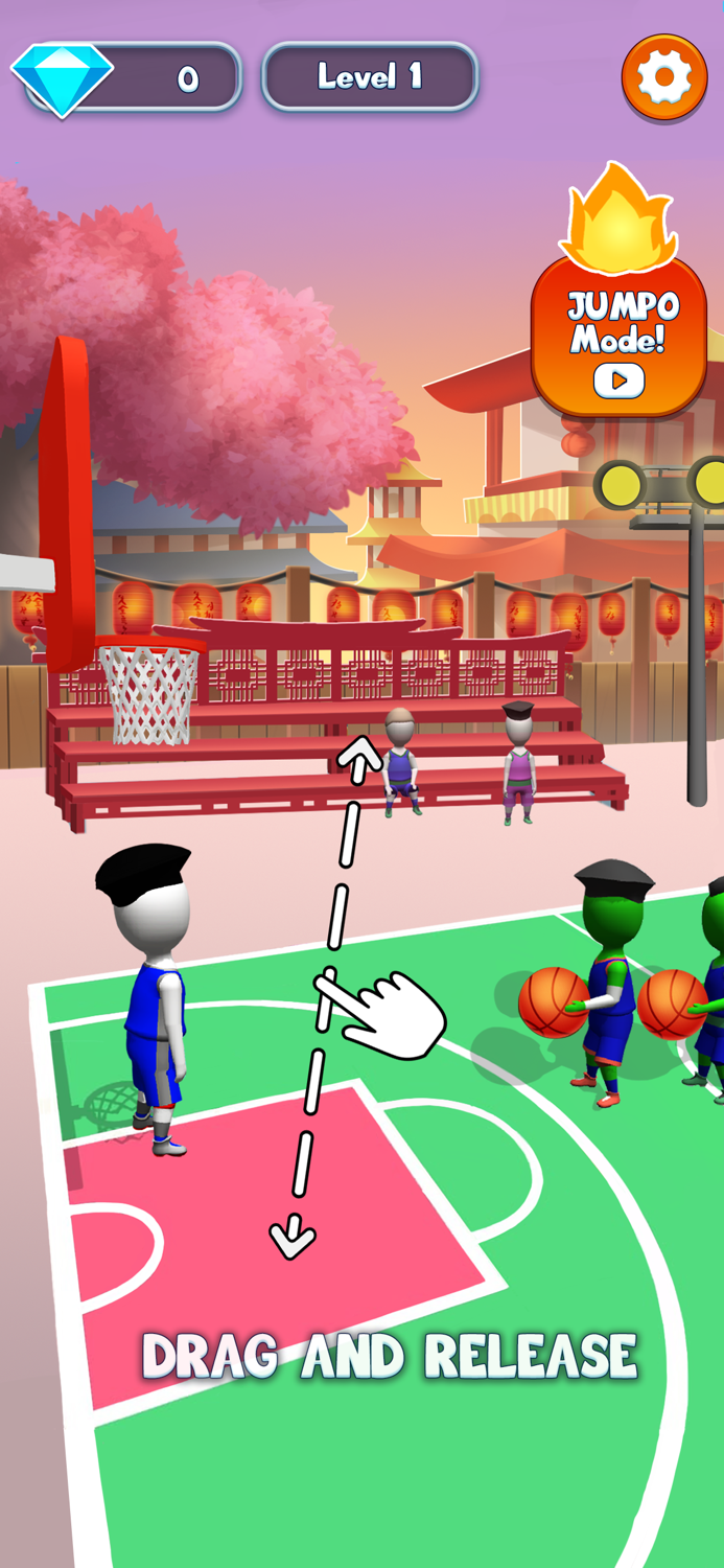 Basketball BlockJump  Defend