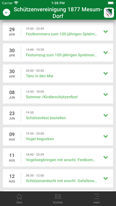 Schützenvereinigung Mesum-Dorf Screenshot