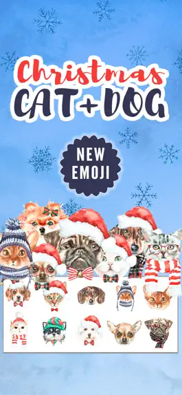 Game screenshot Xmas Pals - Cat and dog emojis mod apk