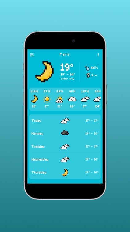 Pixel 8-bit Weather