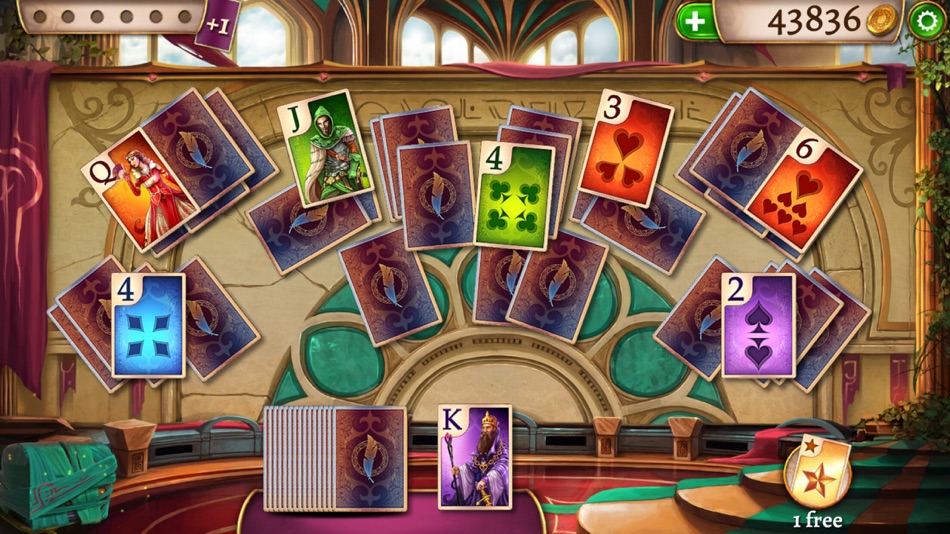 #6. Solitaire Royals Matching Game (iOS) Podle: Orchid Games