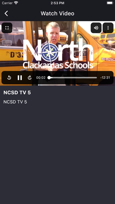 NCSD TV Screenshot