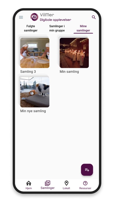 Digitale opplevelser Screenshot
