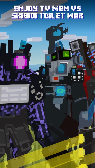 TV Man Titan for Minecraft Screenshot