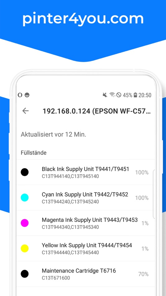 #1. printer4you-App (iOS) 由: docuFORM