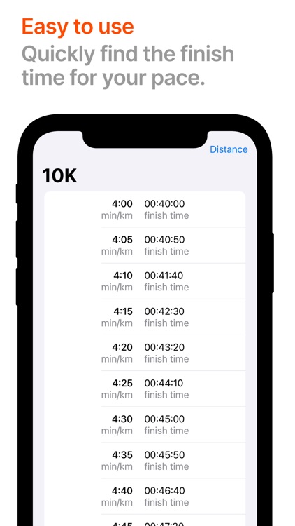 Paces: Running pace calculator