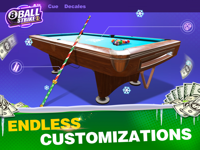 8 Ball Strike Cash Pool