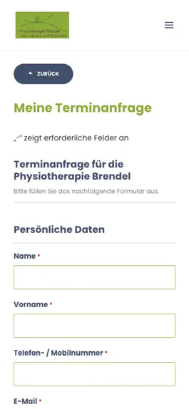 Game screenshot Physiotherapie Brendel apk