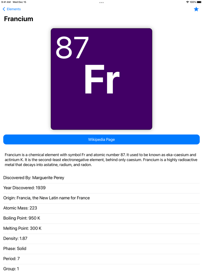 The Ultimate Periodic Table