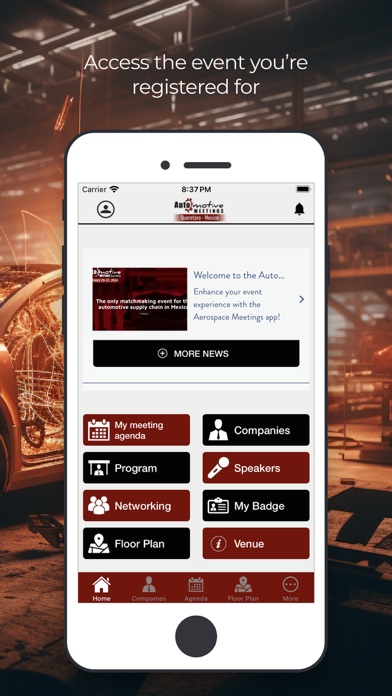 Automotive Meeting Screenshot