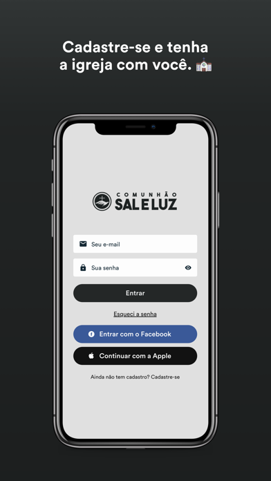 Ministério Comunhão Sal e Luz Screenshot
