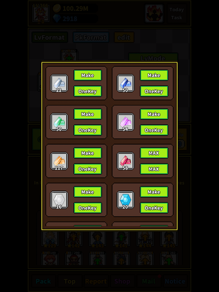 SimpleRPG - Leisure upgrade