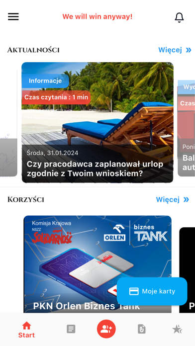 NSZZ Solidarność KGHM PM SA Screenshot