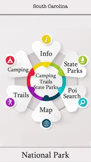 south carolina-camping &trails iphone screenshot 1