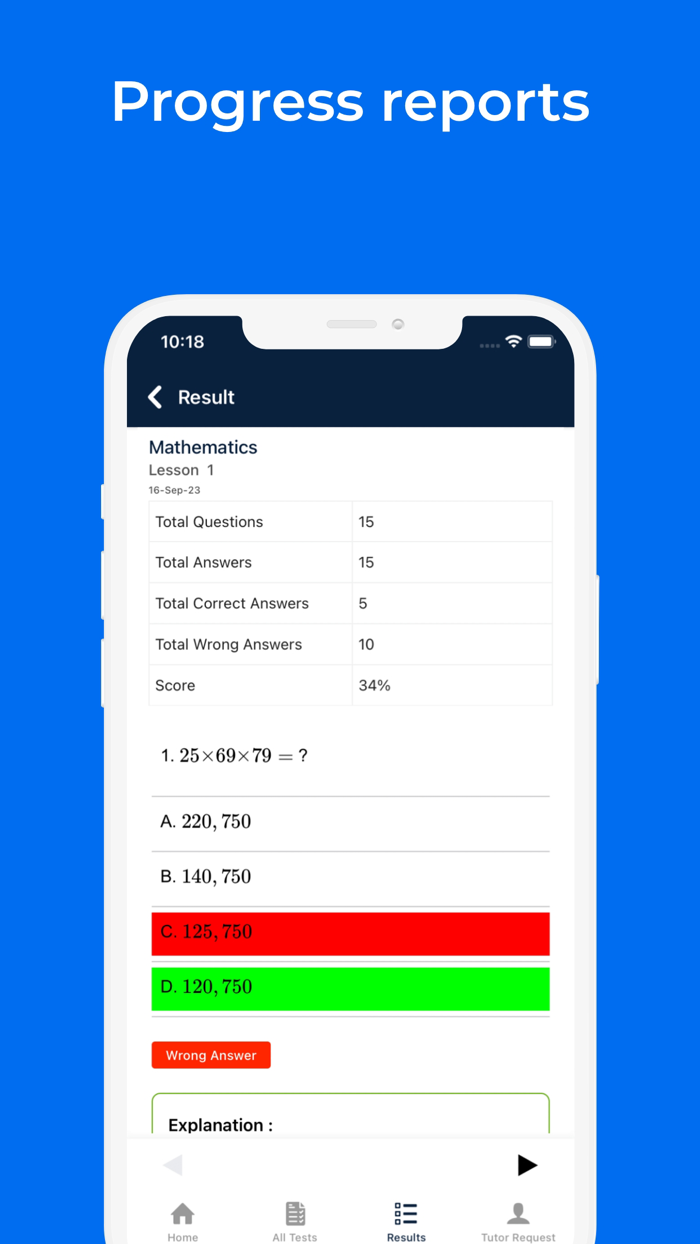State Math Test Prep