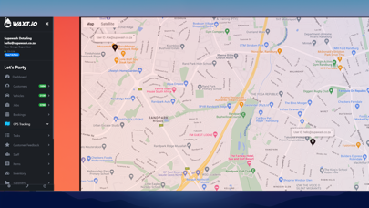 WAXT.io Admin Screenshot