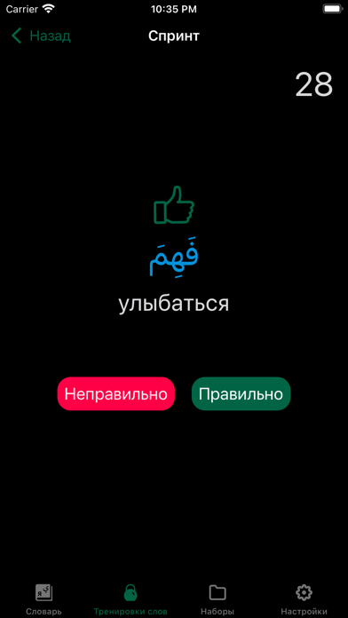 Арабус арабско-русский словарь Screenshot