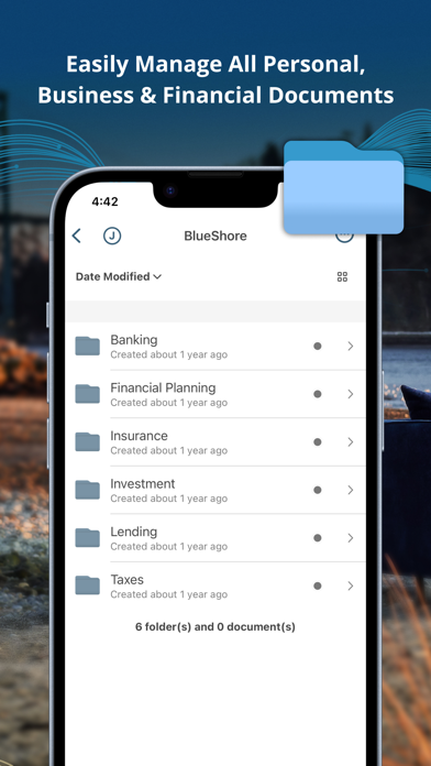 Screenshot #2 pour BlueShore Financial Vault