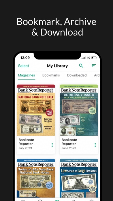 Banknote Reporter Screenshot