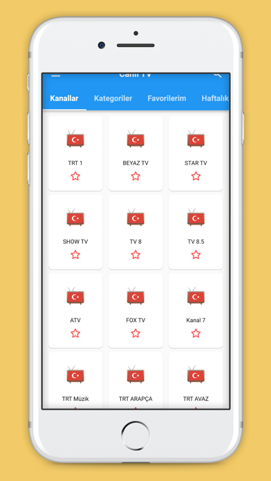 Canlı TV Rehberi Screenshot