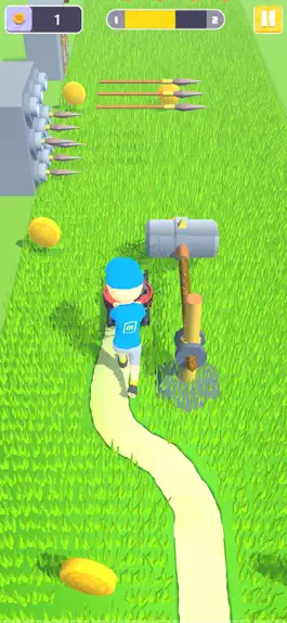 Game screenshot Push Mower 3D mod apk
