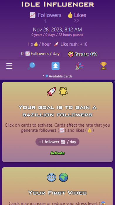 Screenshot #6 for Idle Influencer: 2.0