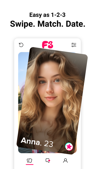 F3 – Dating & Meet Peopleのおすすめ画像1