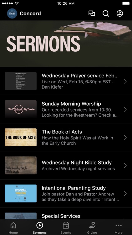 Concord Baptist Granite Falls