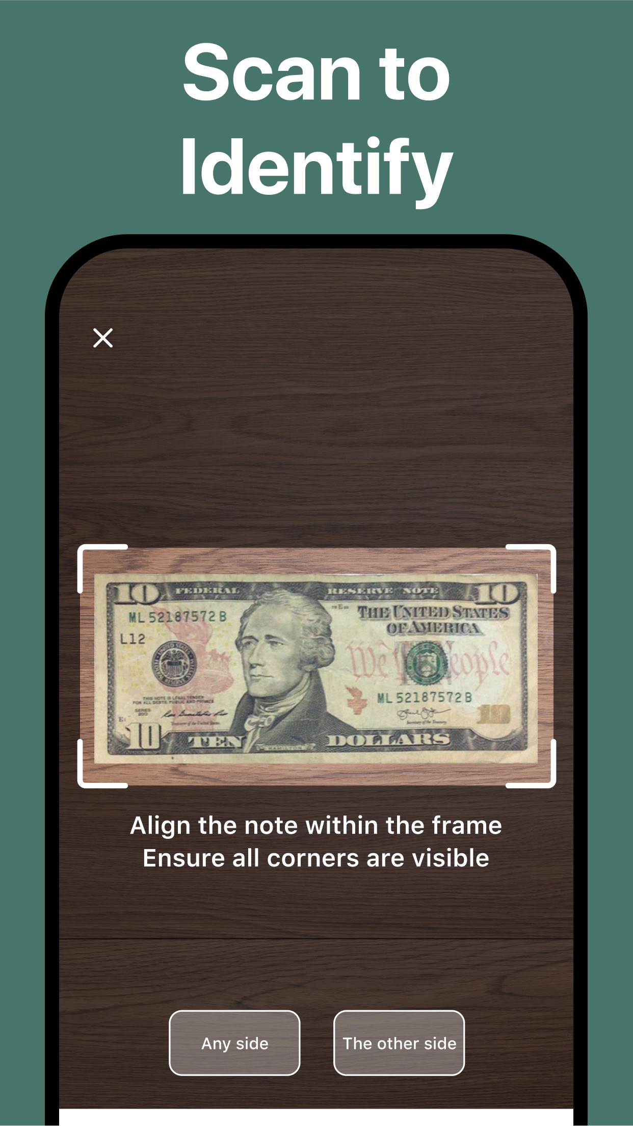 NoteSnap: Banknote Identifier screenshot 2
