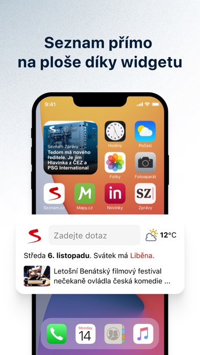Seznam.cz Screenshot