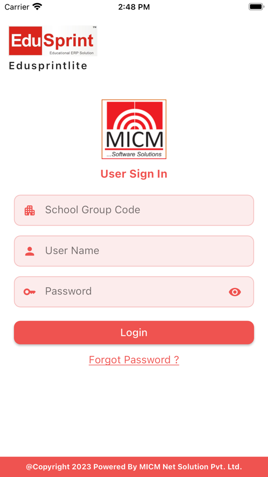 #1. Edusprint Lite (iOS) 由: MICM Net Solutions Pvt Ltd