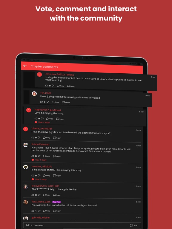 MyFavReads: Novels & Books iPad screenshot 4 - Book app