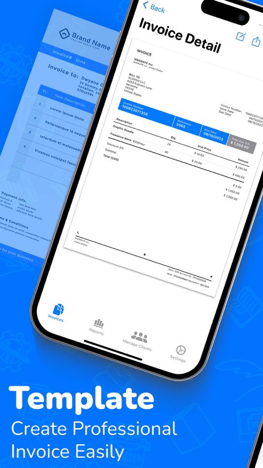 #5. InvoiceCraft: Invoice Maker (iOS) 由: MAGNATE, Inc.