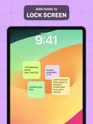 Sticky Notes Widget ipad bilder 3