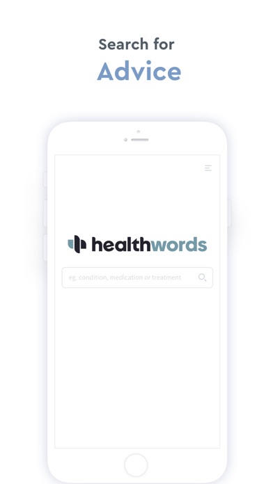 Healthwords Self Care Screenshot