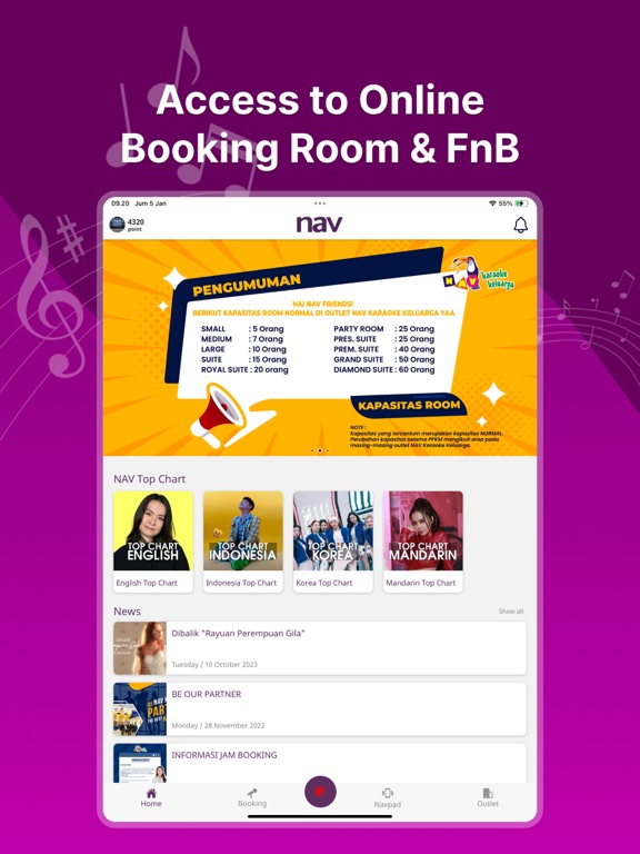 Screenshot #4 pour NAV Karaoke Keluarga