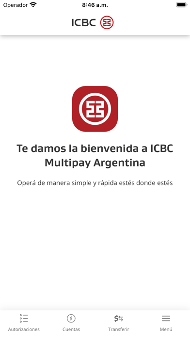 Screenshot #1 pour ICBC Multipay (Argentina)
