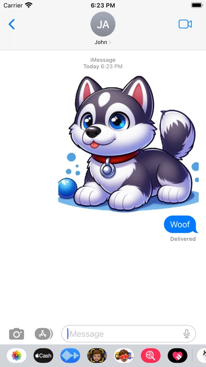 Husky Stickers screenshot-3