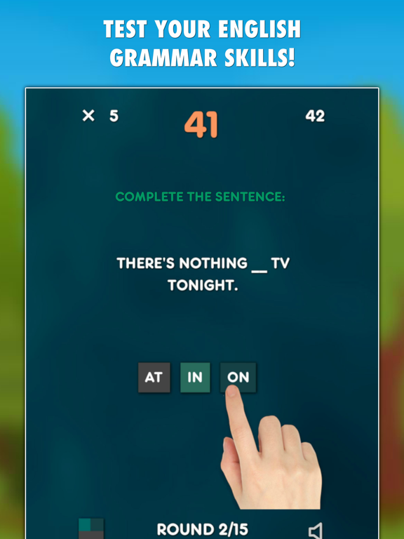 Screenshot #4 pour Prepositions Test