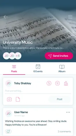 Game screenshot Lounge - Groups & Events apk