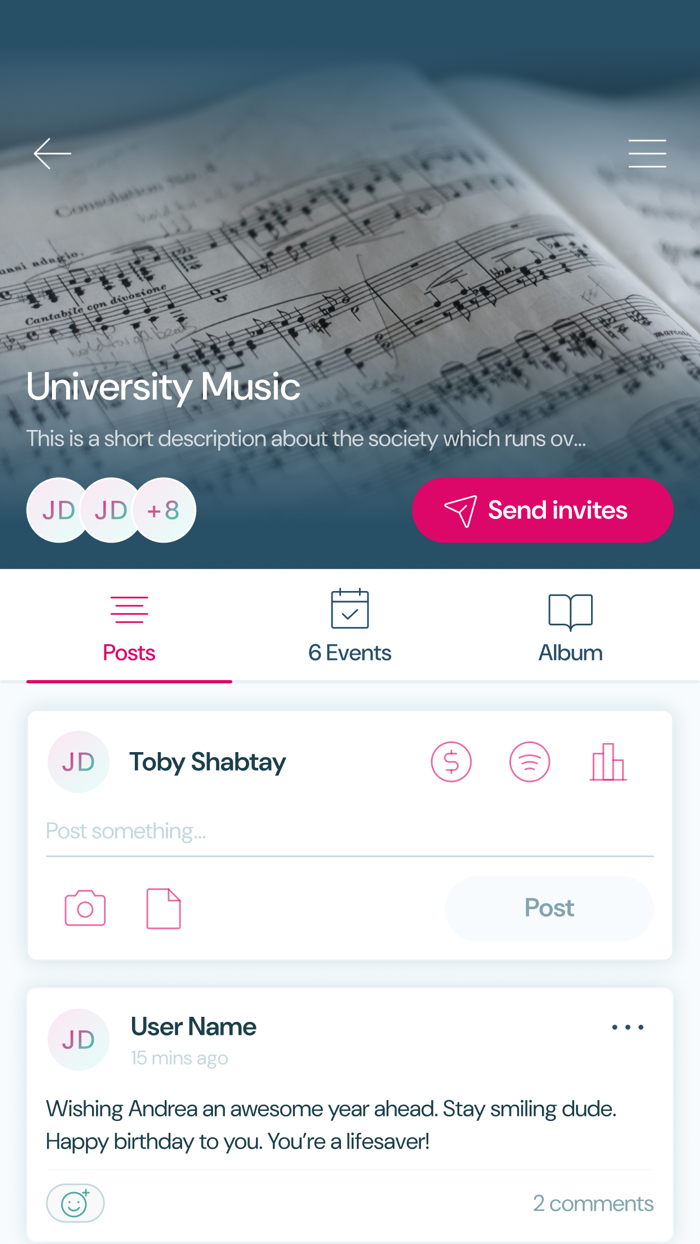 Lounge - Groups and Events