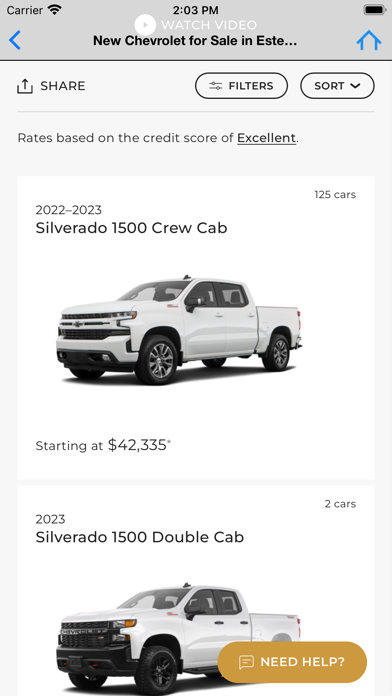 Estero Bay Chevrolet Screenshot