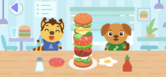 Diner Games for Toddlers