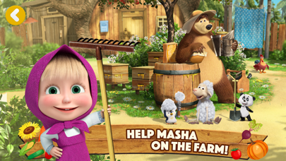 Masha and the Bear: Easy Farm Screenshot