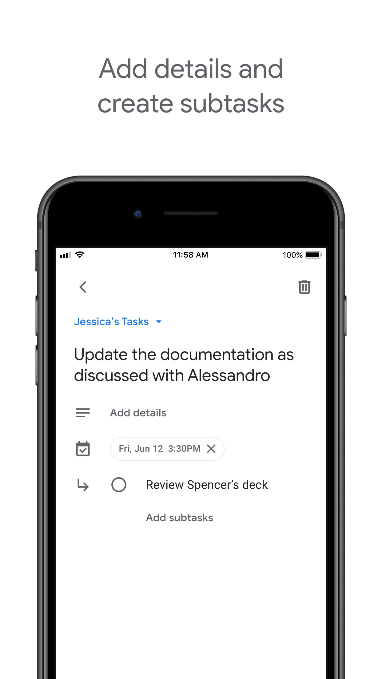 Google Tasks: Get Things Done screenshot 2