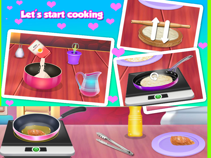 Chicken Quesadilla Cooking